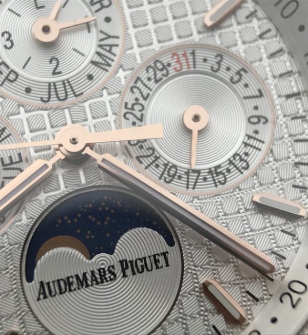 Replica Audemars Piguet JF Royal Oak 41mm 26574 RG White Dial A5134