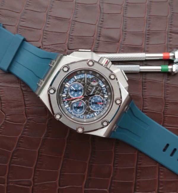 Replica Audemars Piguet JF Royal Oak Offshore Michael Schumacher Blue Dial A3126