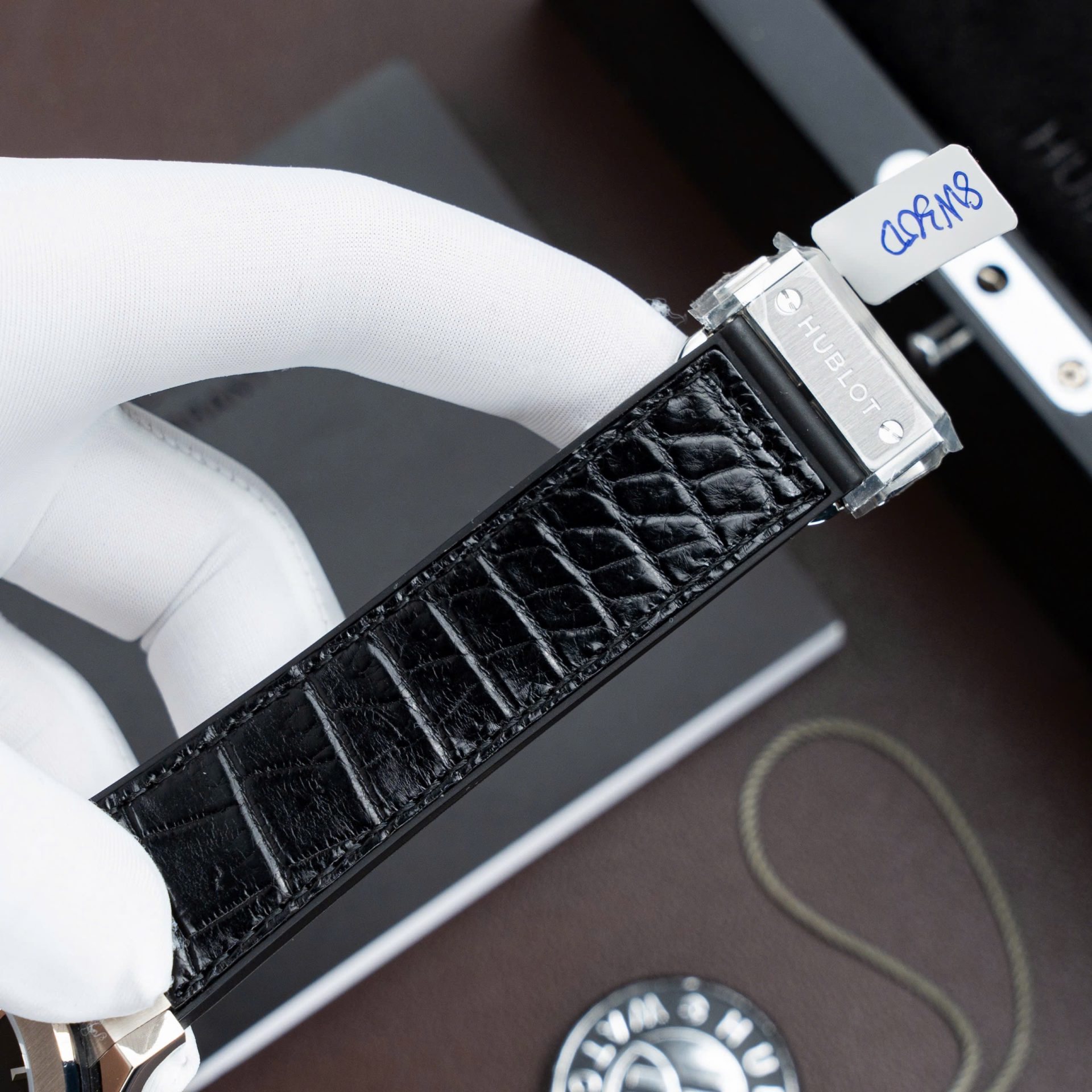 Hublot Classic Fusion Titanium Black Copies Watch Movement SW300 Weight 84 Gram Custom 42mm