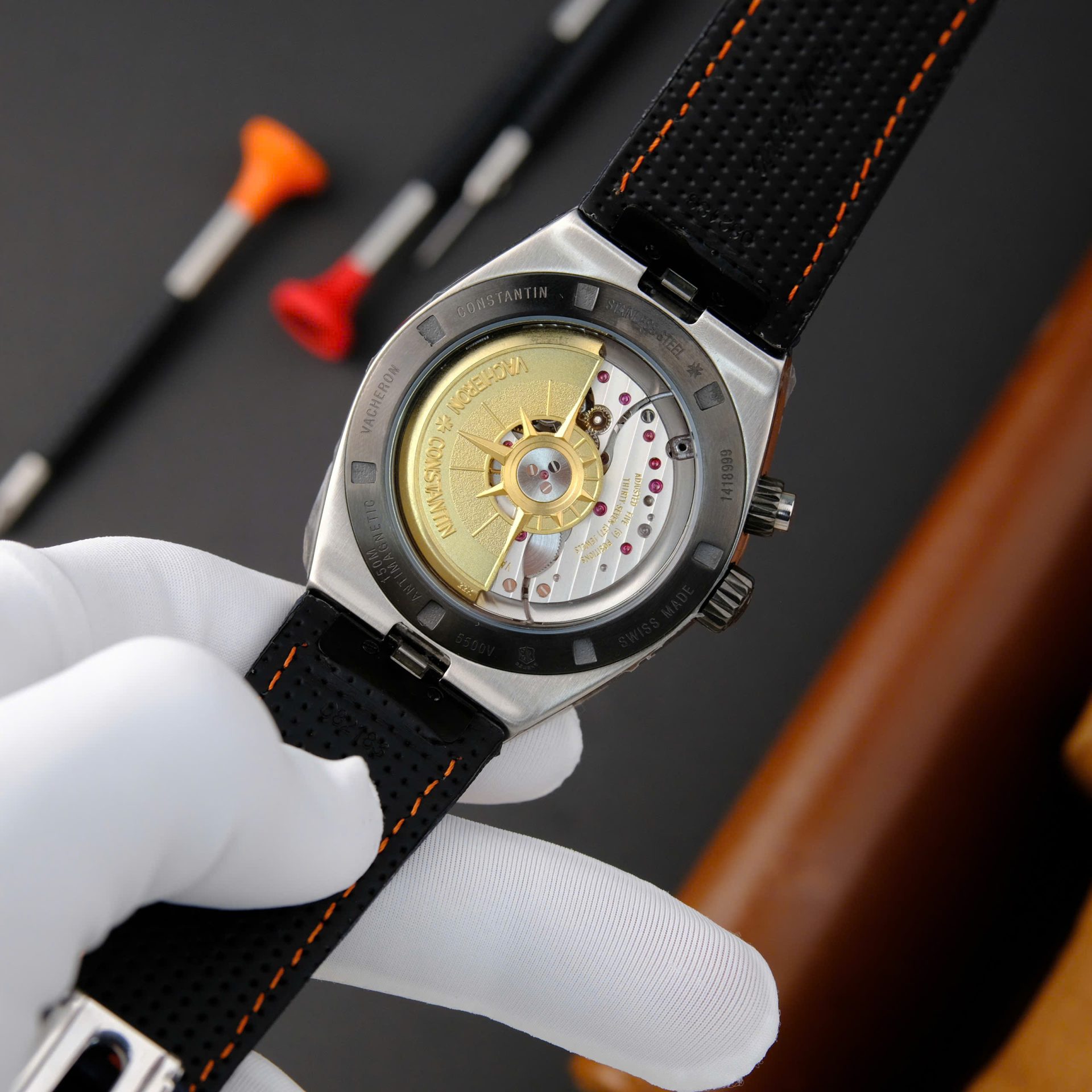 Vacheron Constantin Overseas Dual Time 7900V Replica Watches PZ Factory 41mm