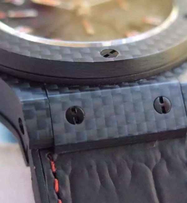 Replica Hublot V6 Big Bang Full Carbon Fiber CF Dial W0062N3400