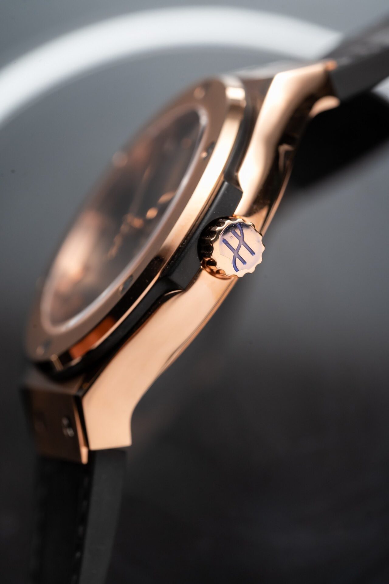 Hublot Classic Fusion King Gold Black Replica Watch JJF Factory 38mm