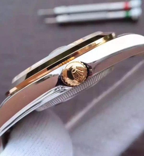 Replica Rolex DateJust 41mm 126331 Noob RG Wrapped RG Dial Diamonds Markers SS/RG Jubilee Bracelet A3235