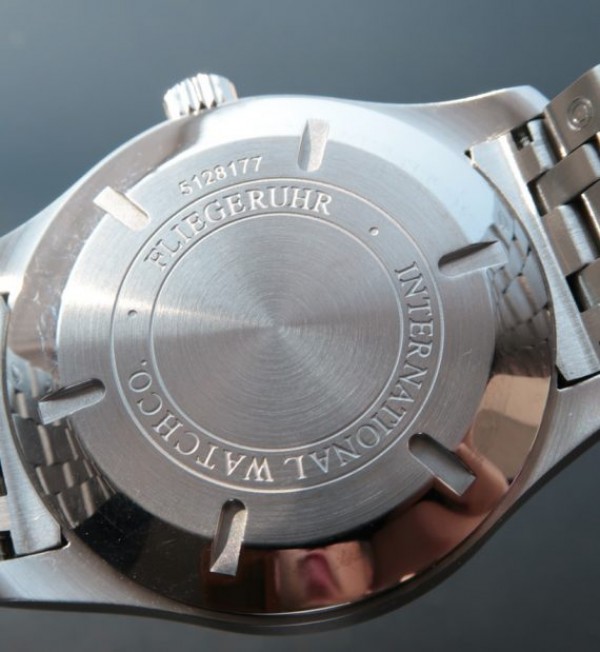 Replica IWC MKF Mark XVII Black Dial SS Bracelet A2892