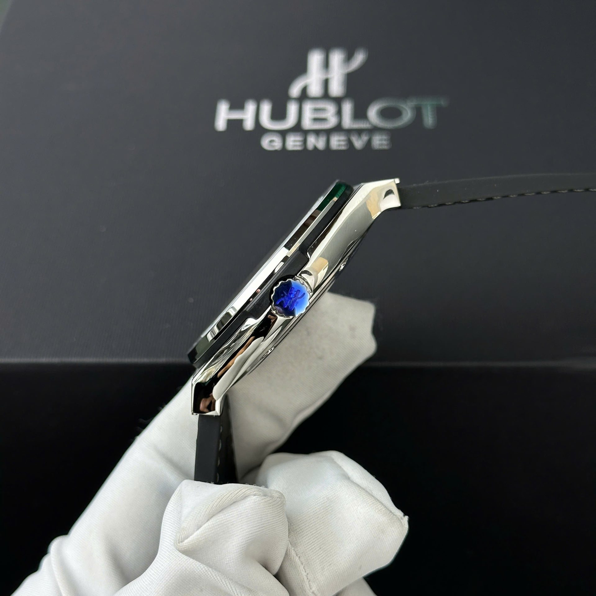 Hublot Classic Fusion Titanium Replica Watch Best Quality Gray Dial WWF Factory 45mm