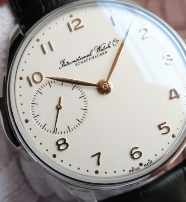 Replica IWC YLF Portuguese New Style White SS IW5242 Gold Maker A95290