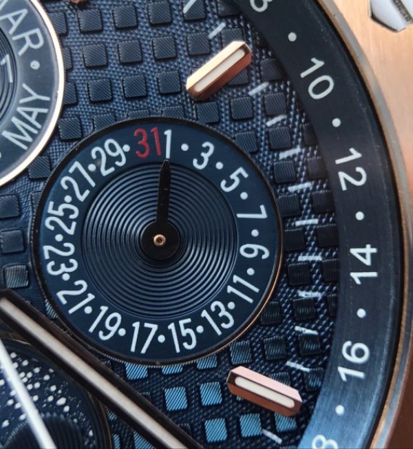 Replica Audemars Piguet JF Royal Oak 41mm 26574 RG Blue Dial White Hand A5134