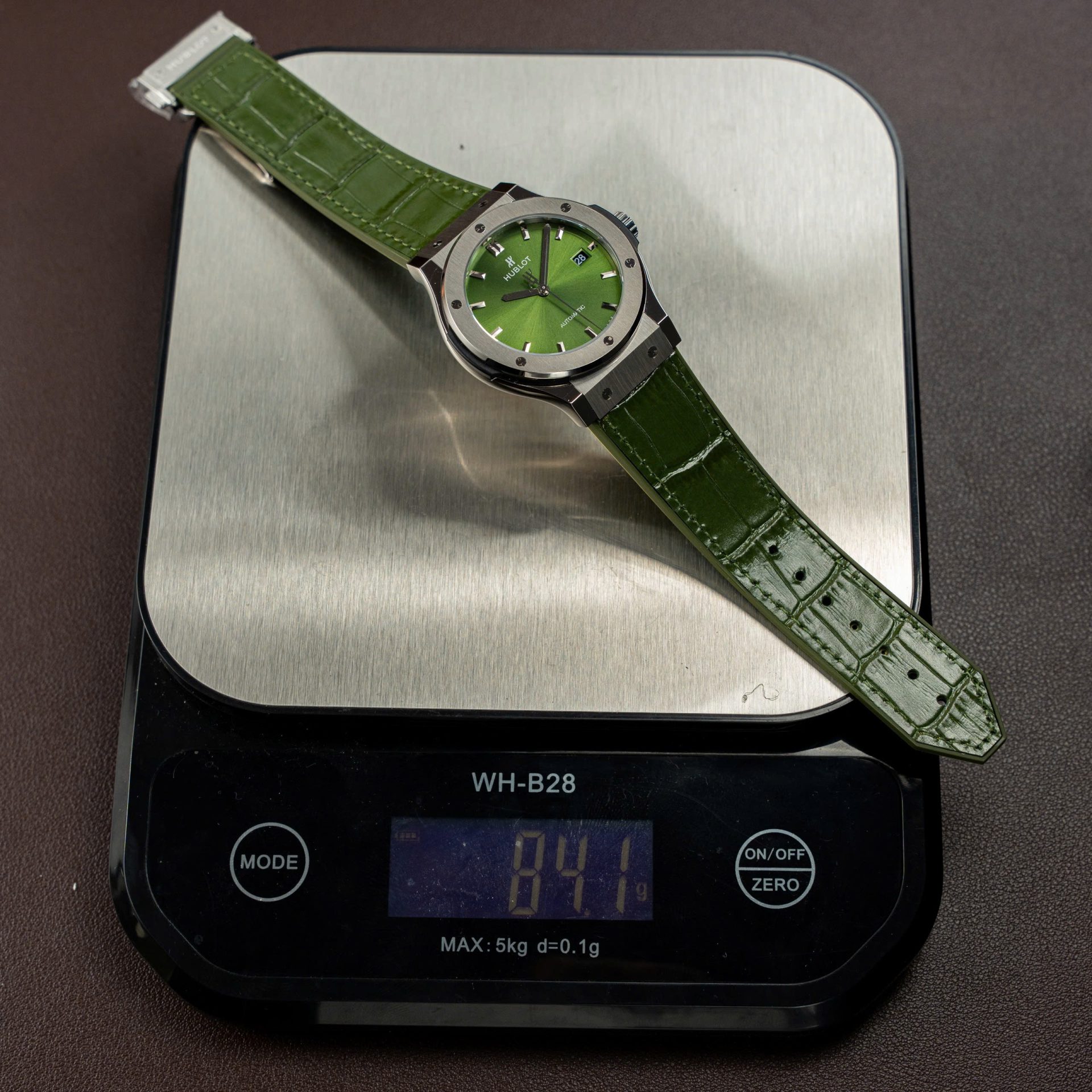 Hublot Classic Fusion Titanium Black Replica Watches Movement SW300 Weight 84 Gram 42mm