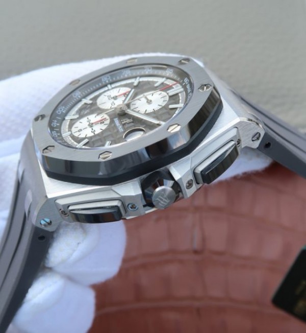 Replica Audemars Piguet JF Royal Oak Offshore 2017 44mm Titanium Gray Dial A3126
