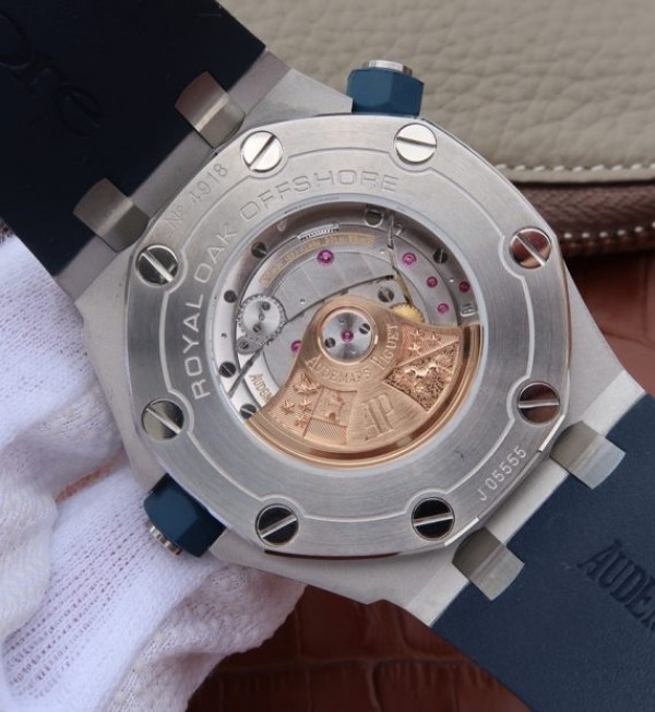 Replica Audemars Piguet JF Royal Oak Offshore Diver 2017 Blue 15710 Rubber Strap A3120
