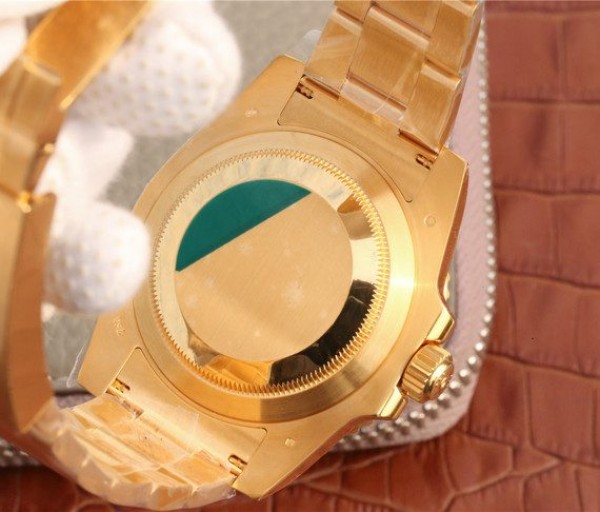 Replica Rolex Submariner 116613 LN Diamonds Markers YG Dial SS/YG Bracelet Eat2836