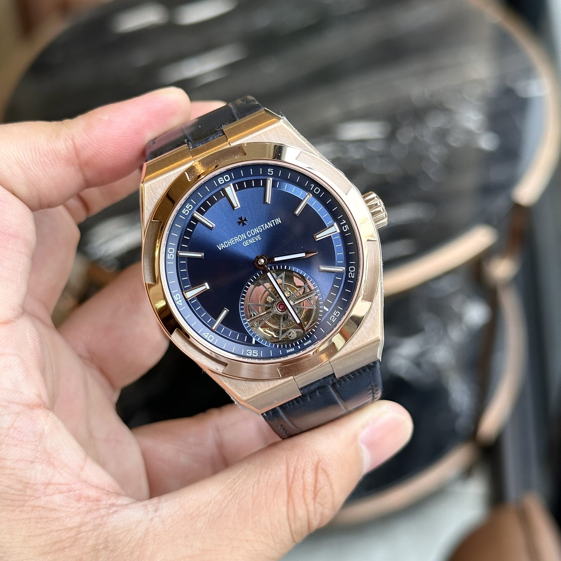 Vacheron Constantin Overseas 6000V Tourbillon Rose Gold Replica 11 Watch 42.5mm