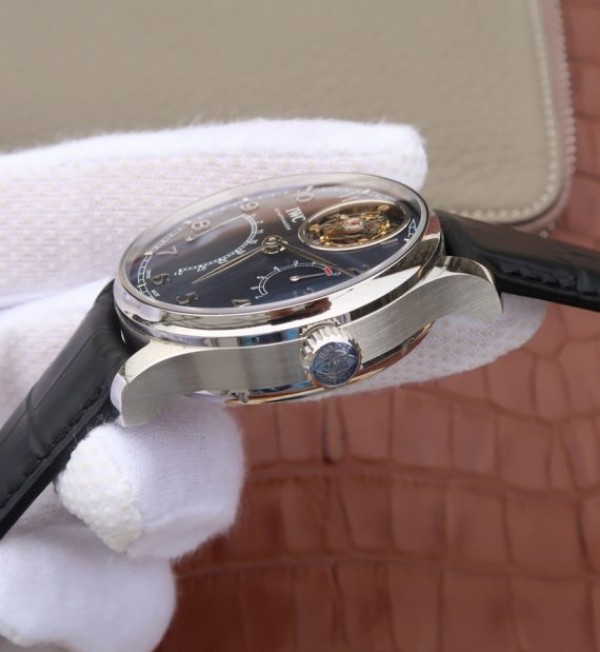 Replica IWC AZ Portuguese Tourbillon IW5046 Blue Dial