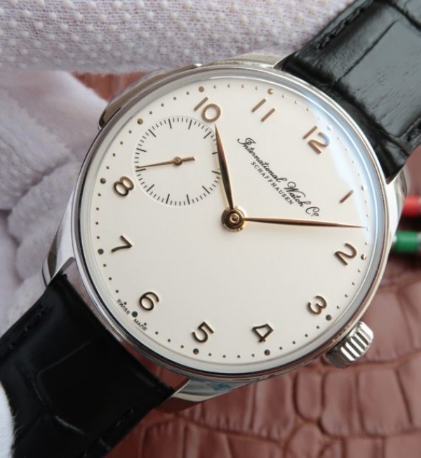 Replica IWC YLF Portuguese New Style White SS IW5242 Gold Maker A95290