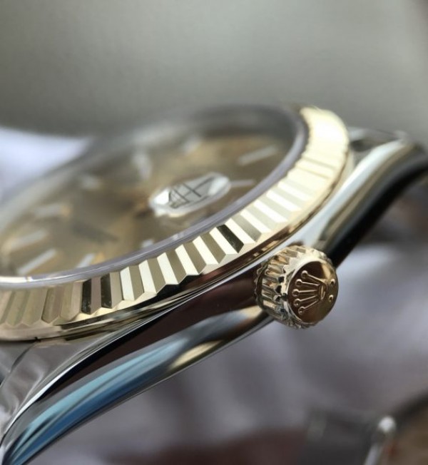 Replica Rolex DateJust 41mm 126333 Noob YG Wrapped YG Dial SS/YG Bracelet A3235