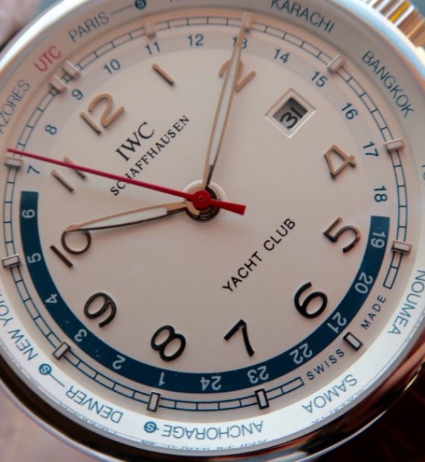 Replica IWC Portuguese Automatic Yacht Club White Dial Red Hand
