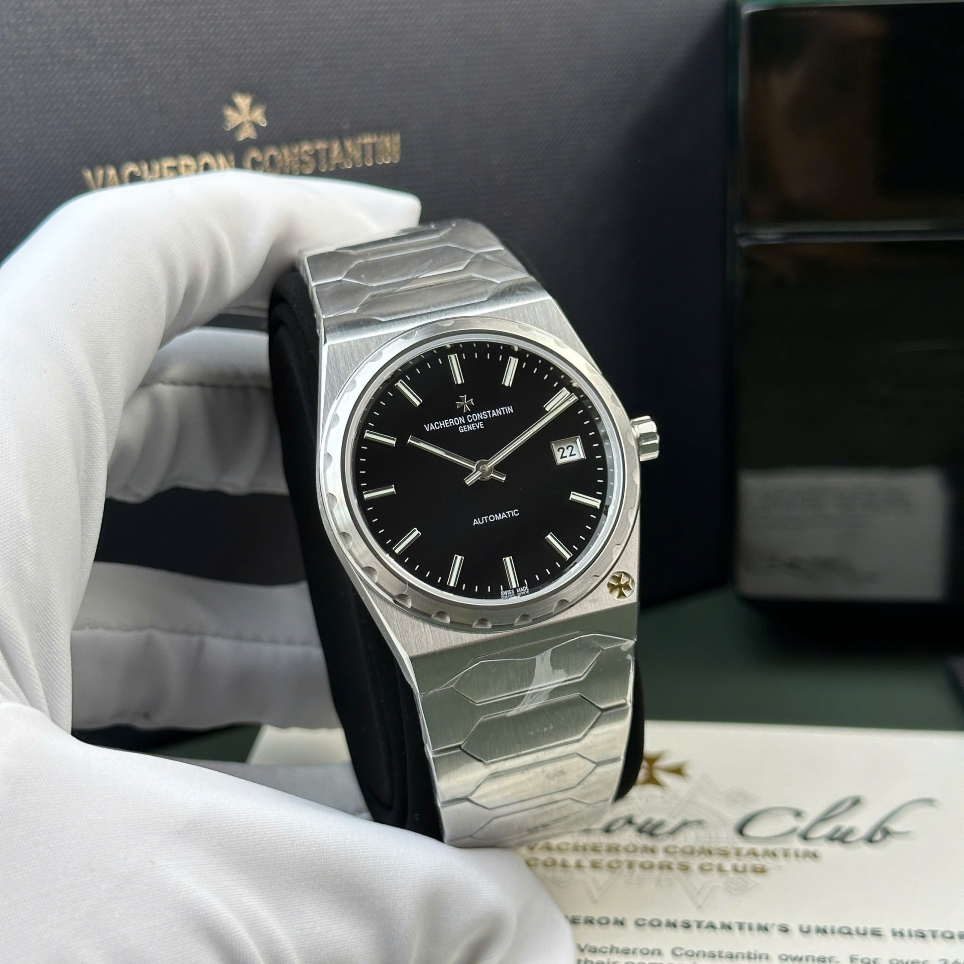 Vacheron Constantin Historiques 222 Replica Watch Black Dial 8F Factory 37mm