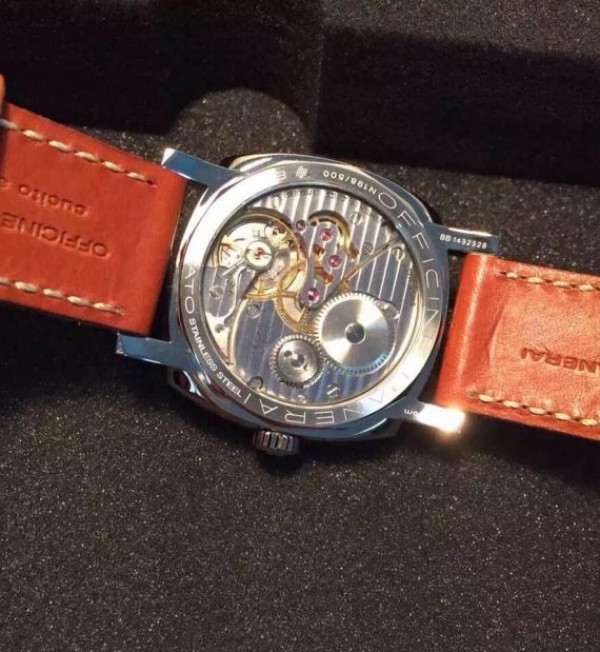 Replica Panerai Radiomir PAM399 Brown leather strap
