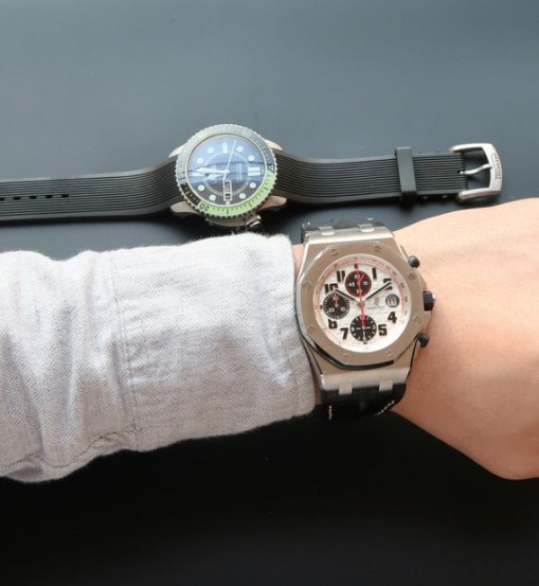 Replica Audemars Piguet Royal Oak Offshore JF Leather Strap