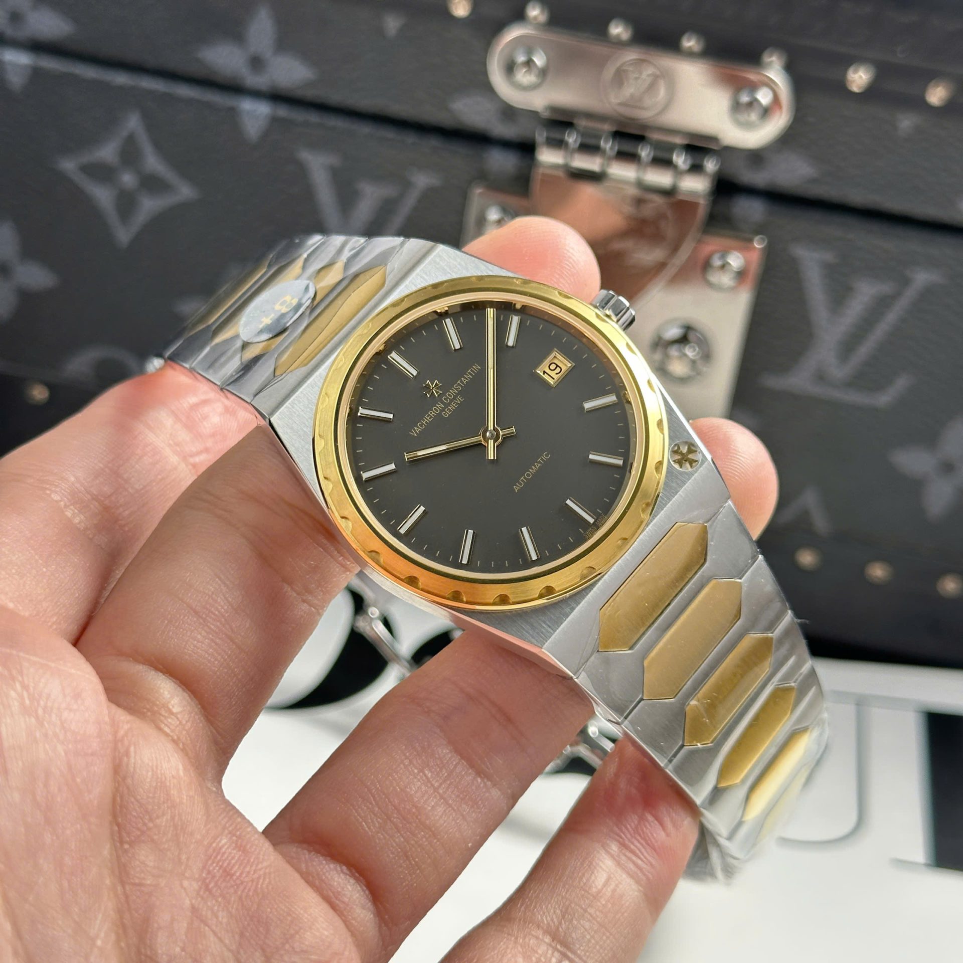 Vacheron Constantin Copies Watches Historiques 222 Yellow Demi 8F Factory 37mm