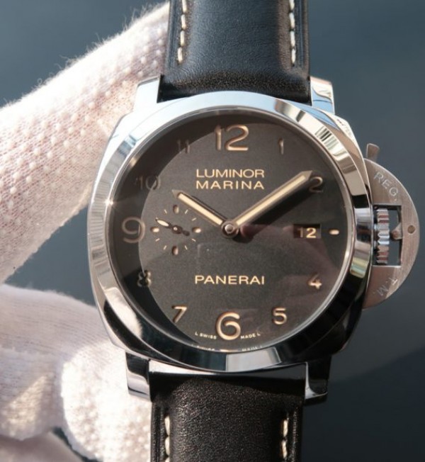 Replica Panerai VSF PAM359 Black Leather Strap P.9000 Super Clone