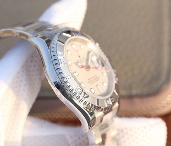 Replica Rolex Yacht-Master 116622 JF Silver Dial on SS Bracelet SH3135