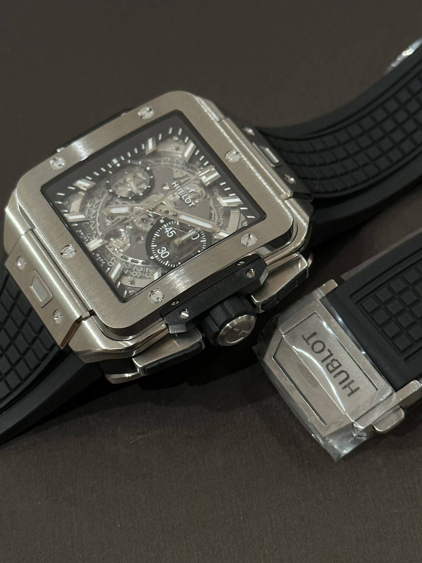 Hublot Big Big Square Replica Watch Titanium BBF Factory 42mm