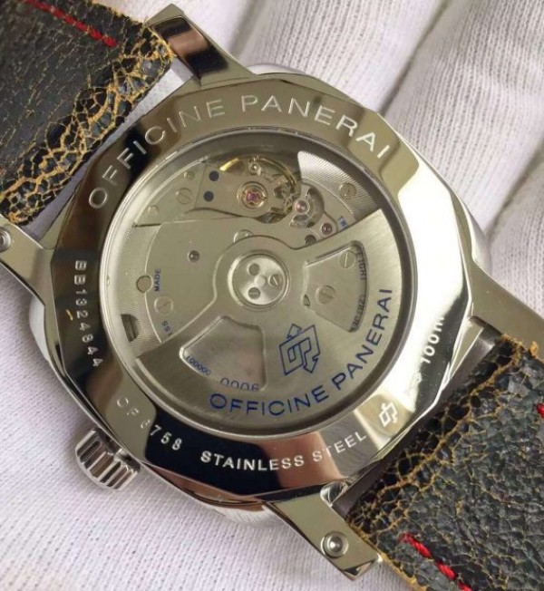 Replica Panerai N PAM514 Bamford Engraved Case Black Dial 7750