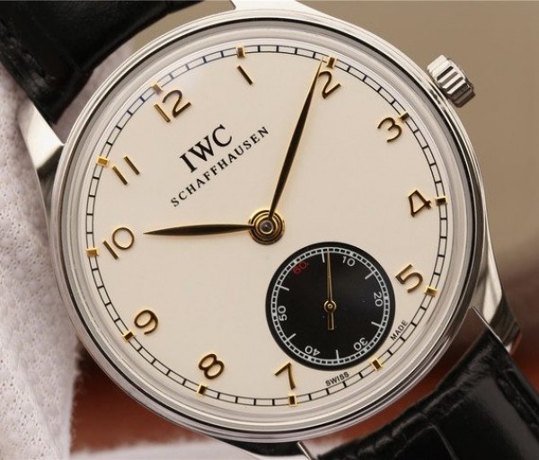 Replica IWC ZF Portuguese IW545405 White   Black Dial A6498