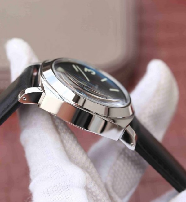 Replica Panerai XF PAM000 Black Dial Black Leather Strap A6497