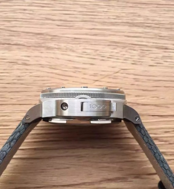 Replica Panerai Luminor Submersible PAM087 Blue Dial Leather Strap A7750