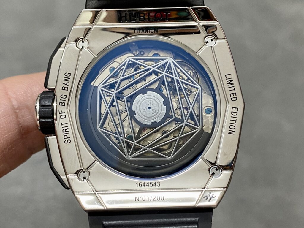 Hublot Replica Watch Spirit Of Big Bang Sang Bleu Rubber Strap 42.2mm