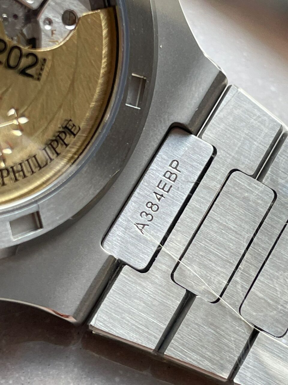 Replica PATEK PHILIPPE Nautilus 5711 3KF 1:1 Best Edition Tiffany Blue Dial on SS Bracelet A324 V2