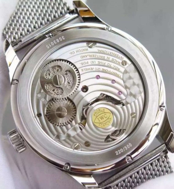 Replica IWC TF Portuguese Tourbillon Moonphase SS Bracelet