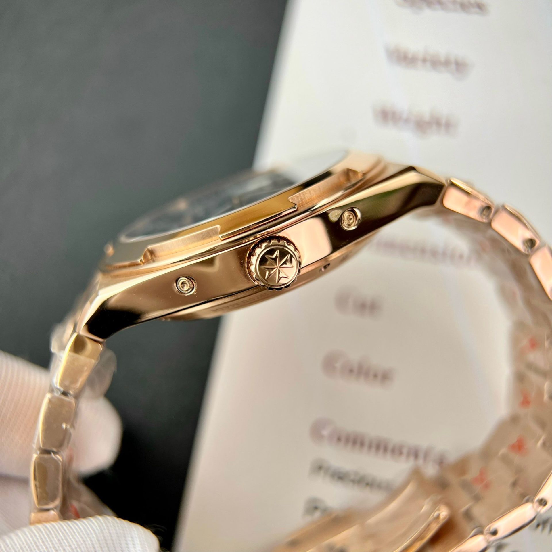 Vacheron Constantin Best Replica Watch Overseas 5500V Dial Blue 42.5mm