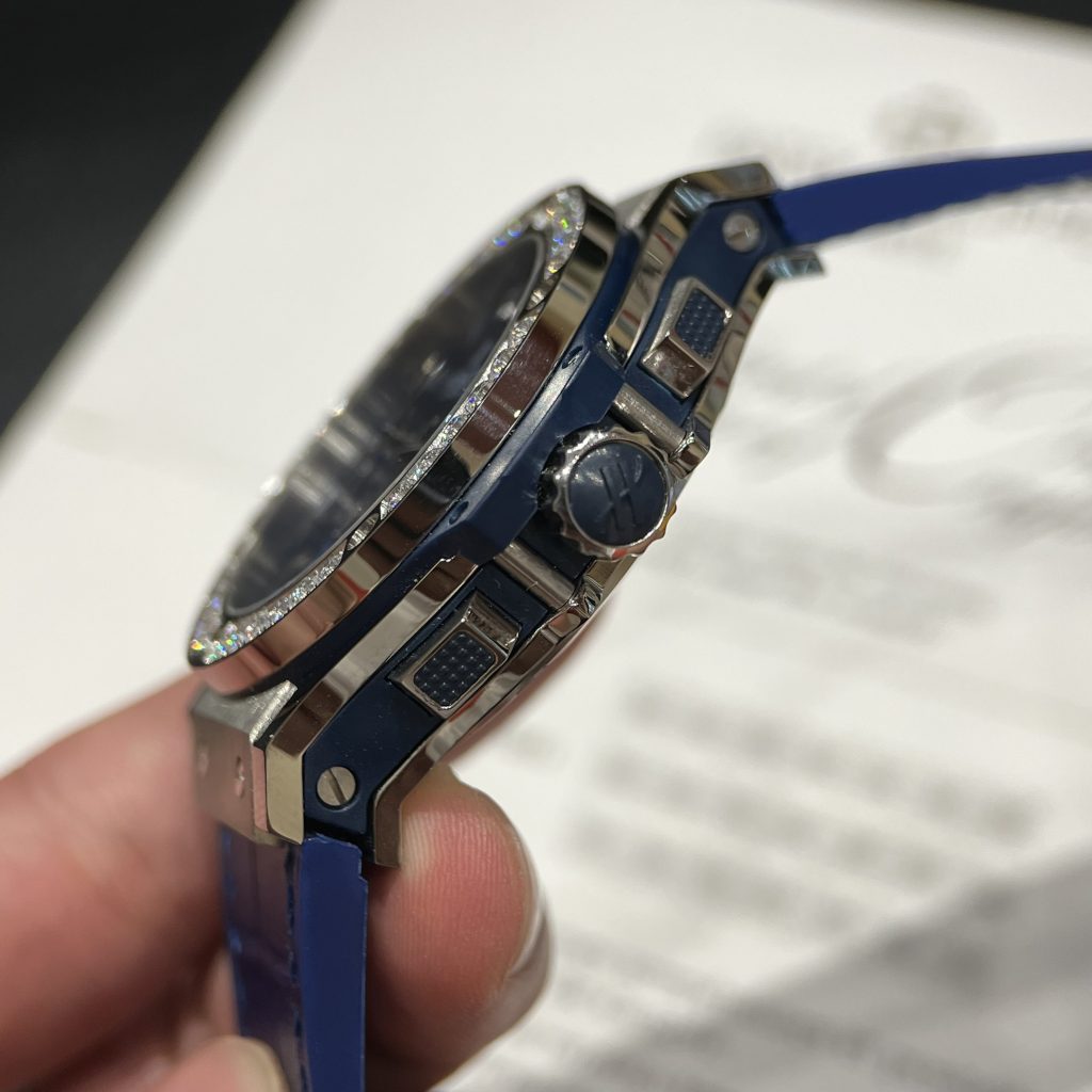 Hublot Replica Watch Big Bang HUB 4100 Blue Dial 44mm