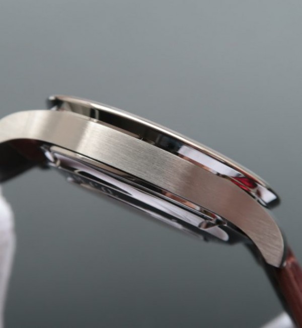 Replica IWC ZF Portuguese Chrono IW371431 Brown Leather Strap