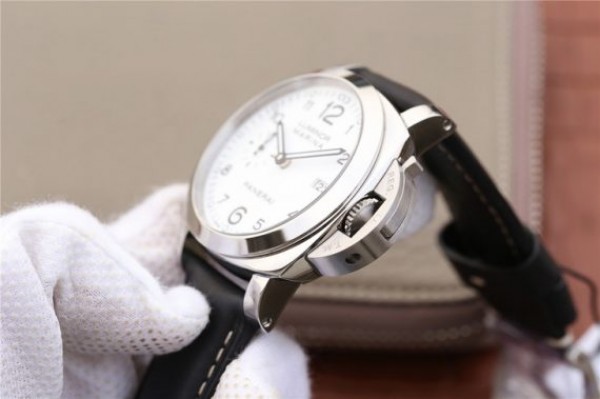Replica Panerai PAM499 VSF Black Leather Strap P.9000 Super Clone