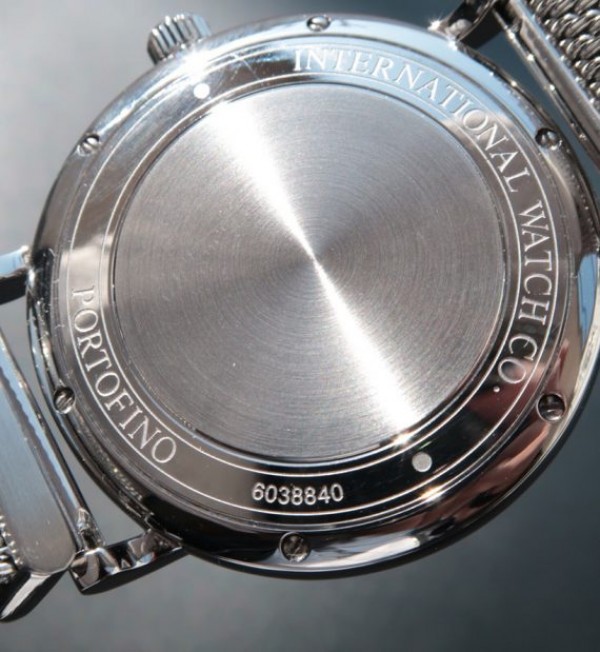 Replica IWC MK Portofino IW356505 Automatic White Dial SS Mesh Bracelet