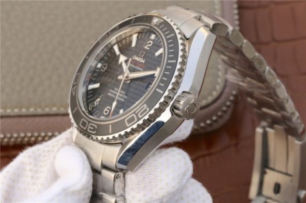 Replica Omega Planet Ocean Professional Ceramic Bezel 45mm OMF 007 SS Bracelet A8501