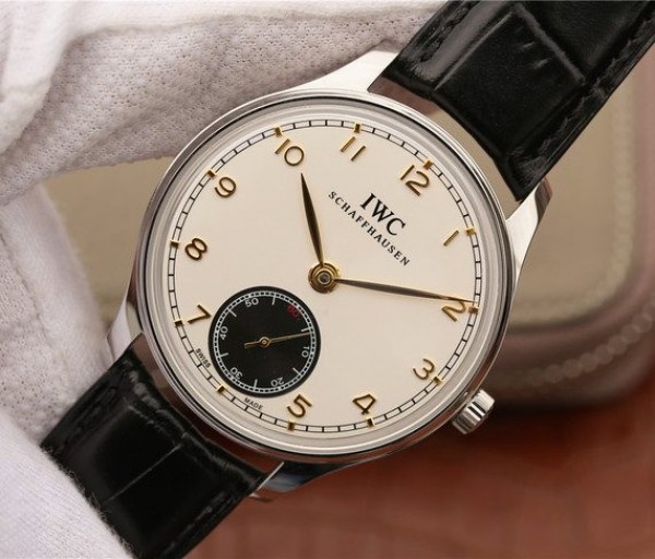 Replica IWC ZF Portuguese IW545405 White   Black Dial A6498