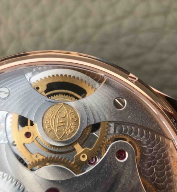 Replica IWC AZ Portuguese Tourbillon IW5463 RG Gray Dial