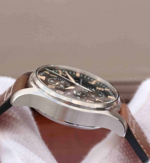 Replica IWC ZF Pilot Chrono AUS Special Edition Leather Strap A7750