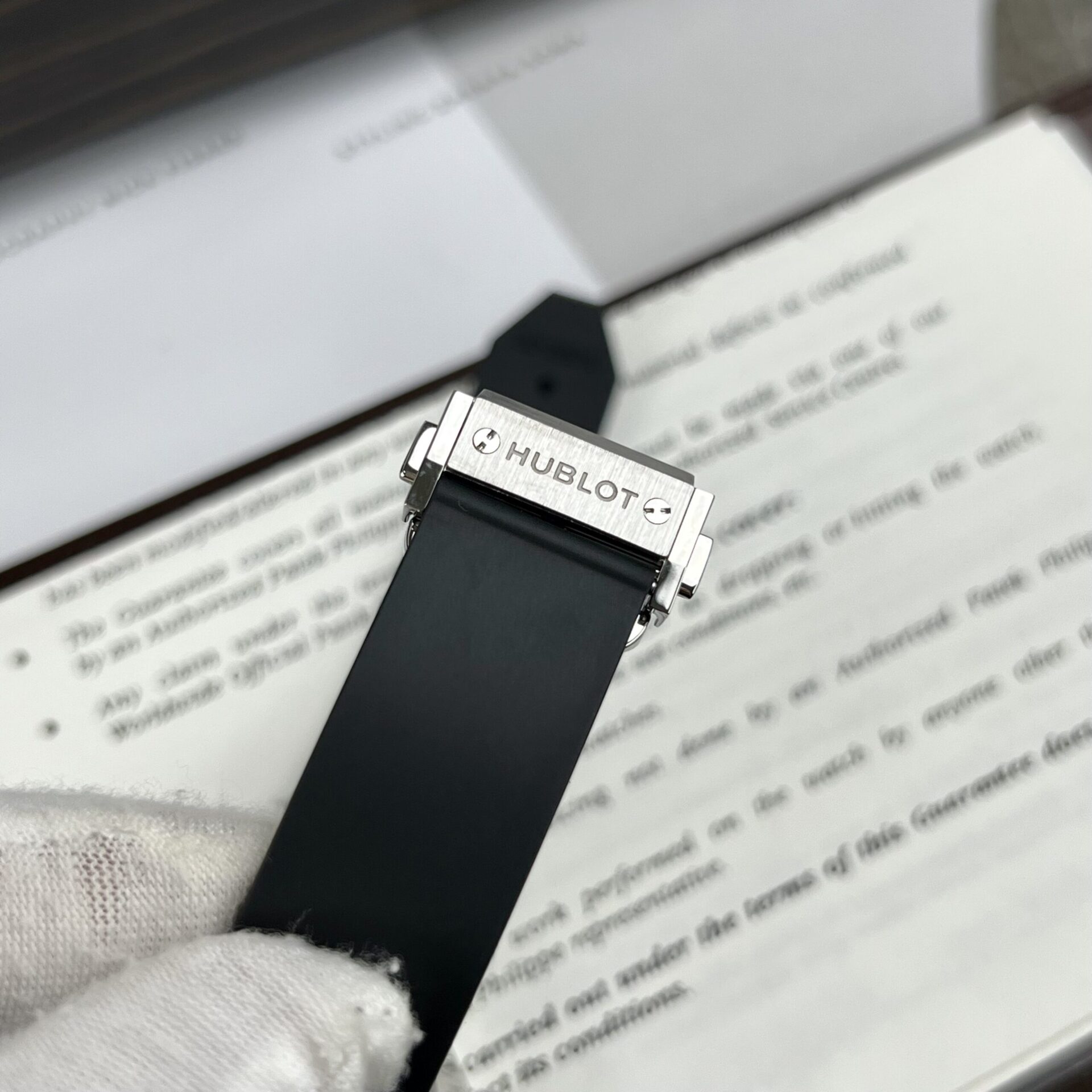 Hublot Orlinski Replica Watch Black Dial Custom Moissanite Diamonds APS Factory 40mm