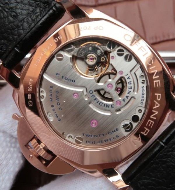 Replica Panerai XF Luminor Due 3 Days PAM677 Acciaio RG P.1000