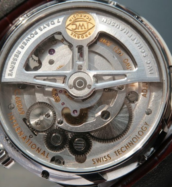 Replica IWC TF Portuguese Tourbillon IW5046 Black Dial
