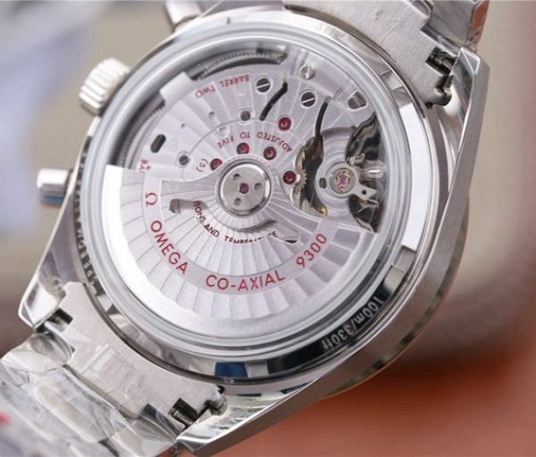 Replica Omega OMF Speedmaster 57 Co-Axial Blue Dial SS Bracelet A9300