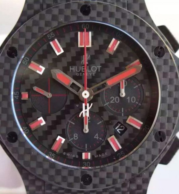 Replica Hublot V6 Big Bang Full Carbon Fiber CF Dial W0062N3400