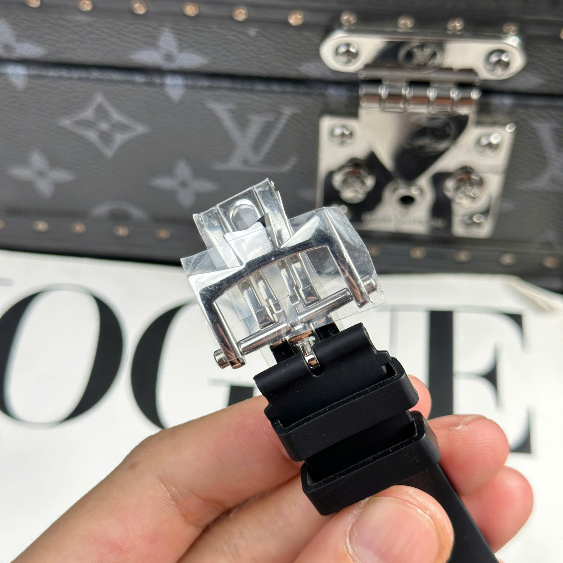 Vacheron Constantin Clone Watch Overseas Dual Time 47450 Gray 9F Factory 42mm