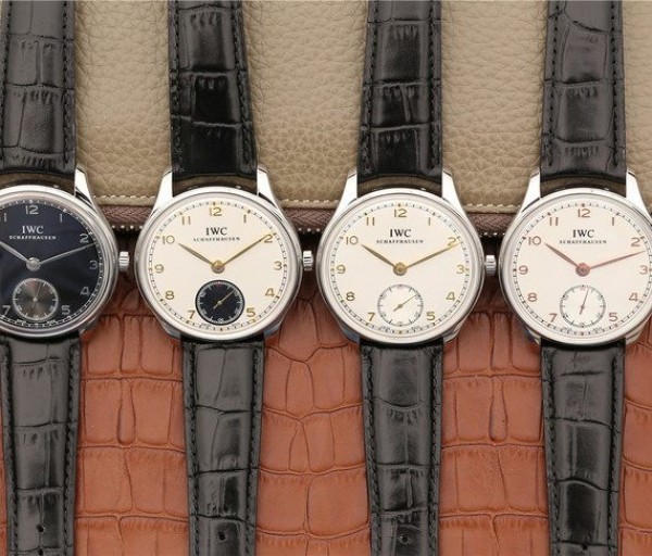 Replica IWC ZF Portuguese IW545408 White Dial Leather Strap A6498